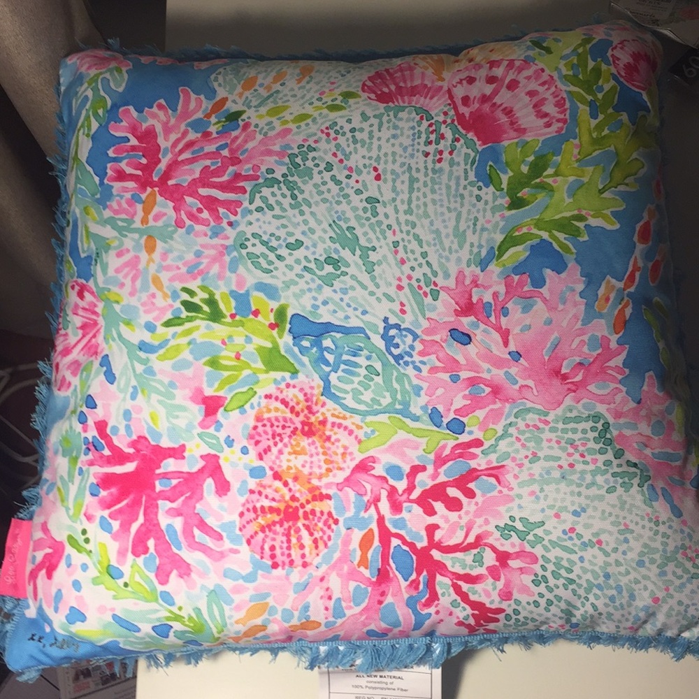 Beautiful Lilly Pulitzer Pillow